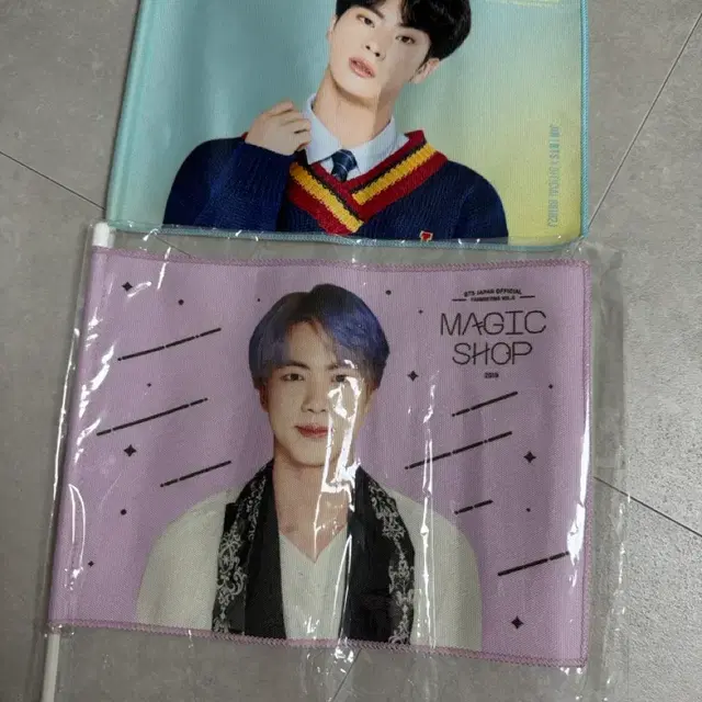 방탄소년단 진 이미지 플래그 (매직샵/해피에버애프터) 머사터 일괄