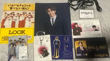 SnowMan 클리어 파일, 아크릴 키링 등 굿즈 모음