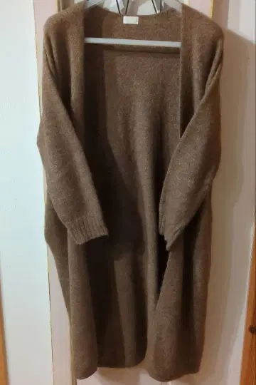 소노 니트 롱 가디건 익명 배송