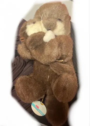 랏코 모자 봉제 인형 레트로