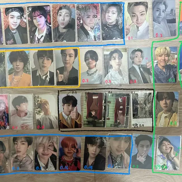방탄소년단 BTS 포토카드