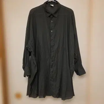 라미 코튼 빅 셔츠 DOORS 카키