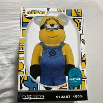 BE@RBRICK 400% 스튜어트 코스튬 Ver.
