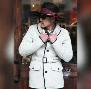 새상품 갱스터빌 비치 크로스 자켓