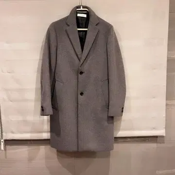 미사용급 BEAUTY&YOUTH 그레이 체스터 코트