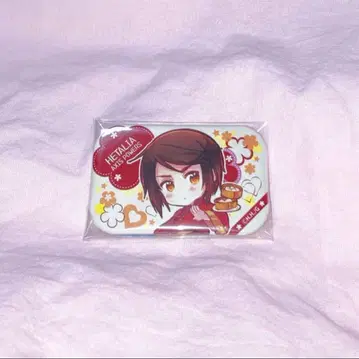 즉시 구매 헤타리아 히사고 스퀘어 캔뱃지 홍콩