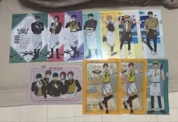 free! 코코스 콜라보 클리어 파일 11장 세트