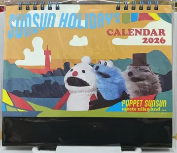 퍼펫 스순 니코앤드 탁상 달력 2026