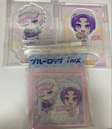 블루 록 나기 레오 아크릴 스탠드 세트 66