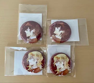 판도라 하츠 복권 길버트 빈센트 캔뱃지 4점