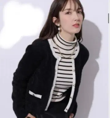 Apuweiser-riche 컴팩트 라메 가디건