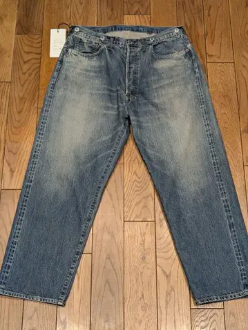 A.PRESSE No.22 Washed Wide Denim Pants