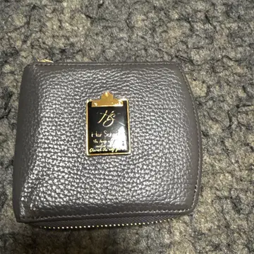 Her Schedule 그레이 접이식 지갑