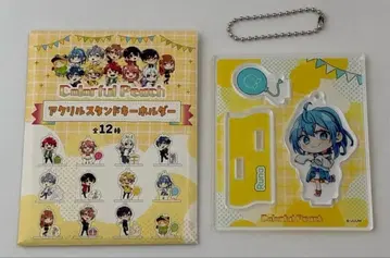 컬러풀 피치 루나 이온 아크릴 스탠드 키링 카라피치