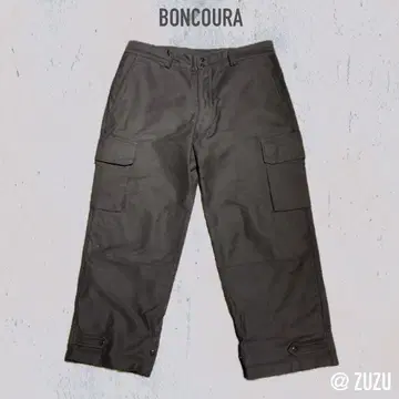 BONCOURA 블랙 카고 팬츠