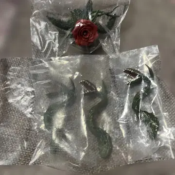 제일복권 고질라 헤드 마그넷 비올란테 (촉수) 3체, 꽃 형태 1점 세트