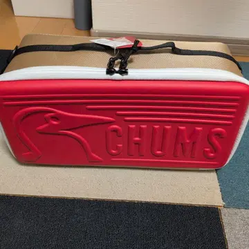 CHUMS Multi Hard Case L Beige/Red