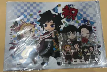 귀멸의 칼날 귀멸 기유 벌스데이 아크릴 스탠드 클리어 파일