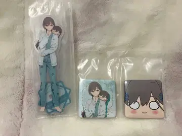 세가 복권 카츠라기 이즈미 네소베리 C상 아크릴 스탠드 E상 캔뱃지 세트