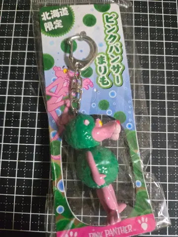 핑크 팬서 마리모 키링 홋카이도 한정