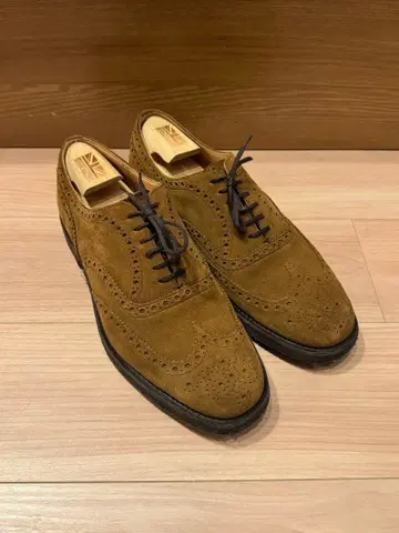 Church's 처치 FAIRFIELD 스웨이드 풀 브로그 슈즈