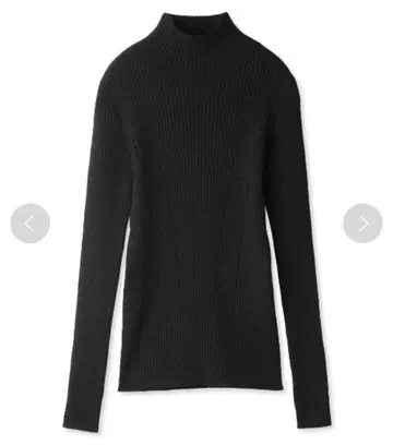 FRAY I.D 울 실크 립 하이넥 풀오버