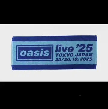 미사용 새상품! OASIS 오아시스 내한 라이브 타월 2025