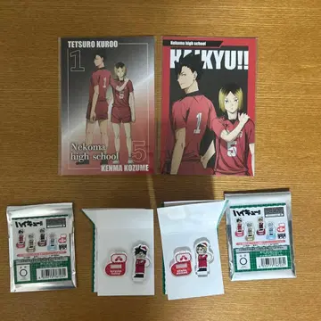 하이큐 지로리 트레이딩 미니 아크릴 스탠드 크리스마스 ver.