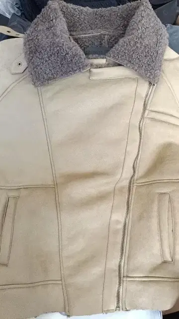 NO/ FAITH STUDIOS 베이지 자켓