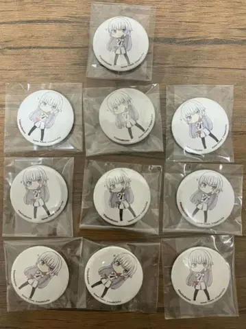Summer Pockets 나루세 시로하 44mm 캔뱃지 10개