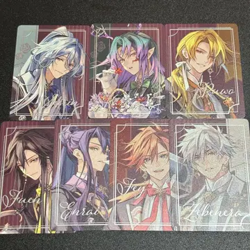 마츠리카노케이 오토메이트 마켓 펄 컬렉션 카드 파르카 7종 컴프