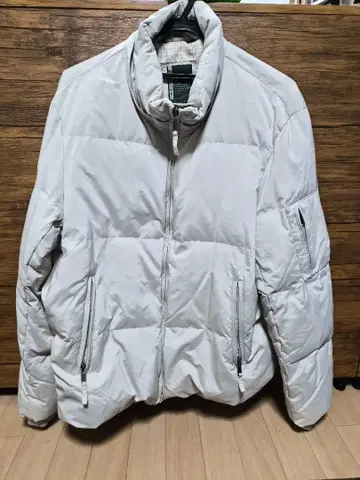 크로커다일 화이트 다운 자켓 L 사이즈