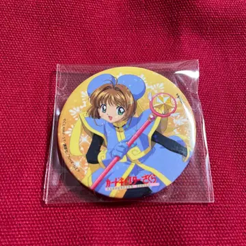 카드캡터 사쿠라 캔뱃지 벚꽃