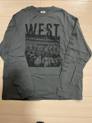 WEST AWARD 투어 티셔츠 투어티 후지이 류세이 롱티~!!!!!!