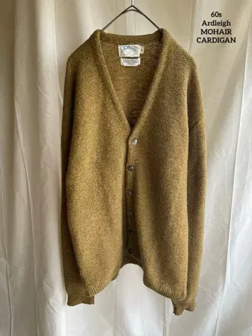 [ Ardleigh ] 60s 모헤어 가디건 XL 빅 사이즈