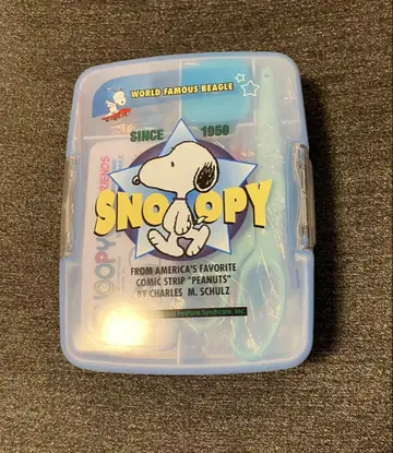 미사용 스누피 재봉 세트 블루