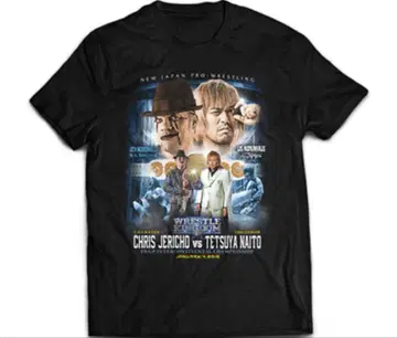 WK13 크리스 제리코 vs 나이토 테츠야 티셔츠 신일본 프로레슬링