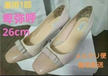 착용 1회 HIMIKO 펌프스 빅 사이즈 26cm 신발 HIMIKO