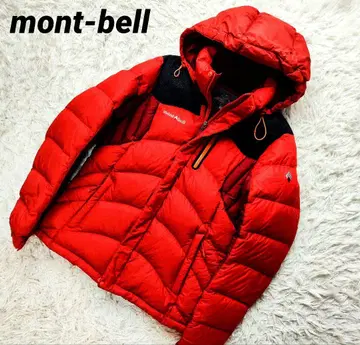 [인기] 몽벨 다운 자켓 오렌지 L 상당 mont-bell