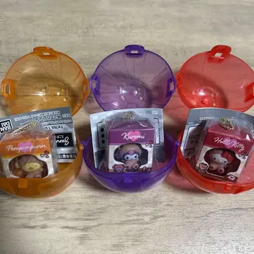 산리오 미니어처 패키지 컬렉션 헬로키티 가챠 푸딩 쿠로미