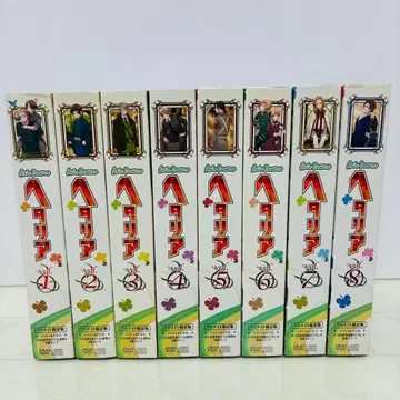 헤타리아 애니메이트 한정판 DVD 전권 1-8권 히마루야 히데카즈