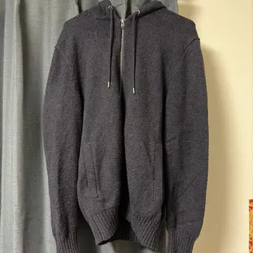 Gap 다크 그레이 후드 부착 스웨터