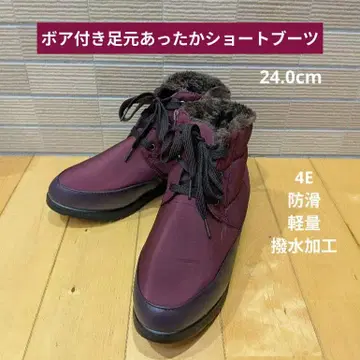 보아 포함 숏부츠 사이드 지퍼