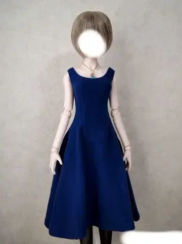 딜러제 DD 사이즈 원피스 파랑