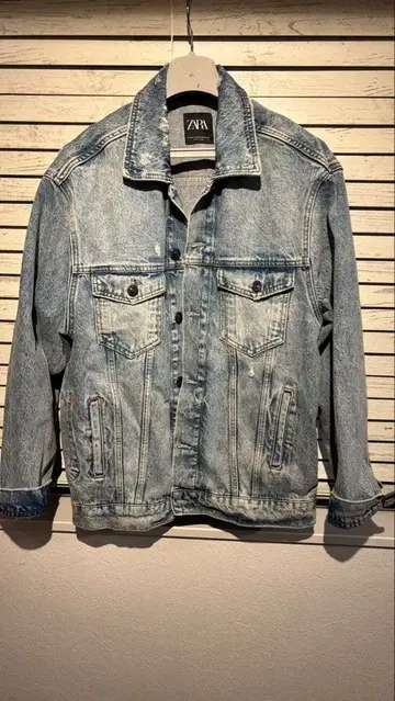 ZARA 빅 실루엣 데님 자켓