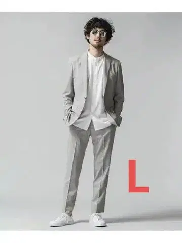 나노 유니버스 멜리 FLOW LINEN 셋업 L