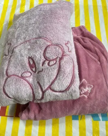 물세탁만 별의 커비 마쉬멜로우 필 라운지 세트 GU