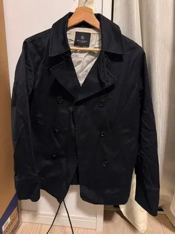 BEAUTY & YOUTH 블랙 트렌치코트 M