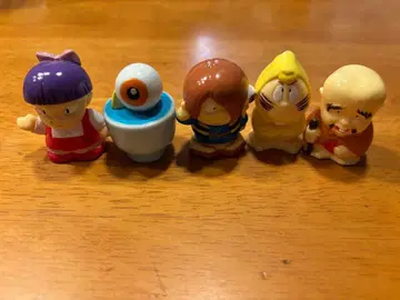 레트로 게게게의 키타로 1996년제 손가락 인형 5개 세트