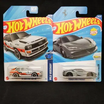 핫휠 트레져헌트 아우디 스콰트로 페라리 SF90 2대 SET